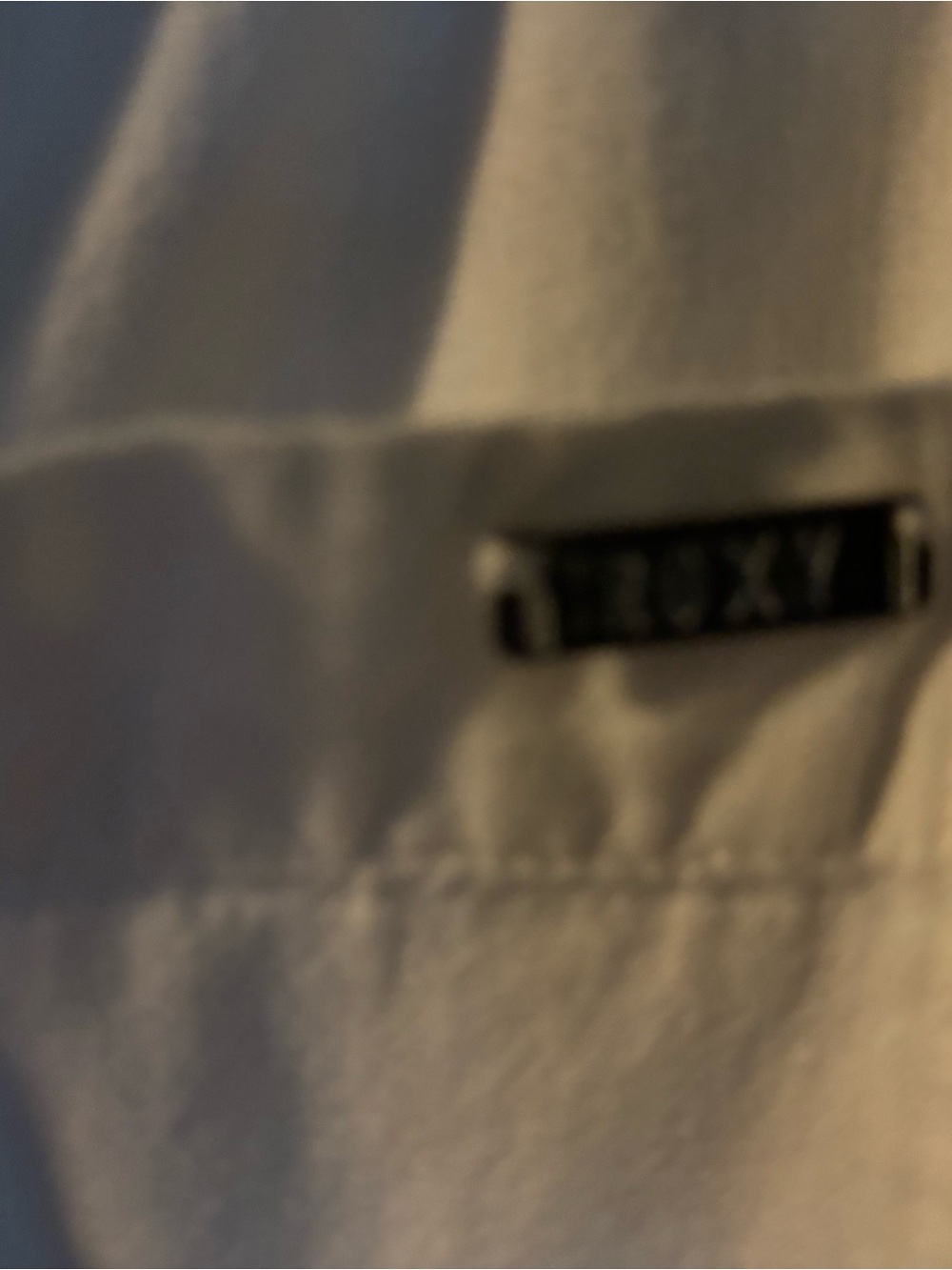 White Roxy Drawstring Beach Pants - Picture 12 of 15
